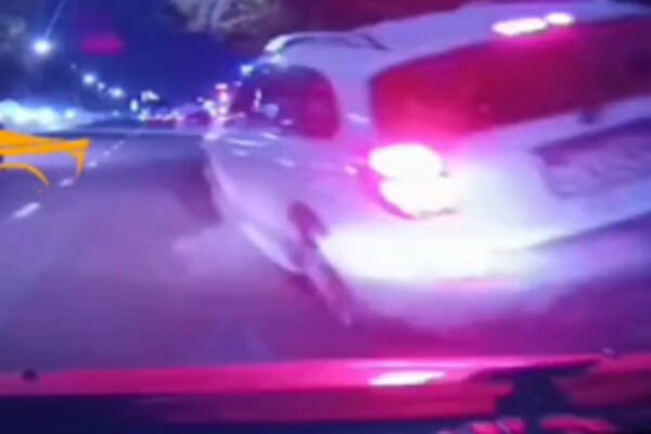 Хотел пролезть и «взлетел»: в Ташкенте агрессивное перестроение закончилось ДТП