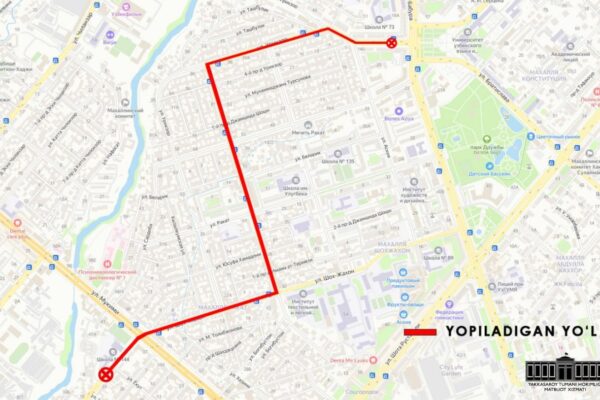 В центре Ташкента завтра снова закроют улицы из-за марафона В центре Ташкента завтра снова закроют улицы из-за марафона