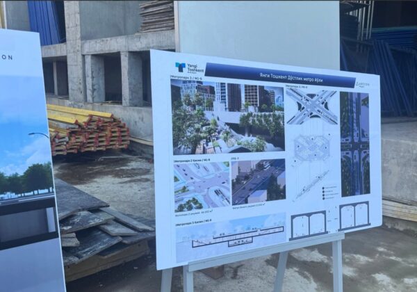 Метро в три уровня: в Новом Ташкенте показали амбициозный проект подземной станции