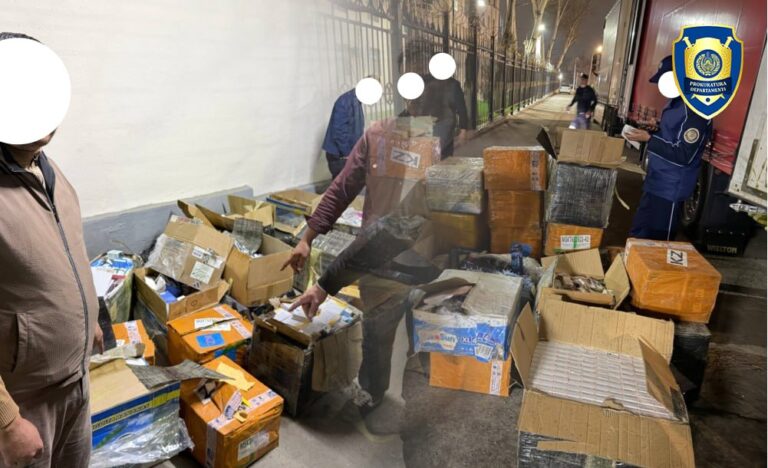 Под колбасой – таблетки: в Ташкенте нашли грузовик с «сюрпризом» на 2,5 млрд сумов