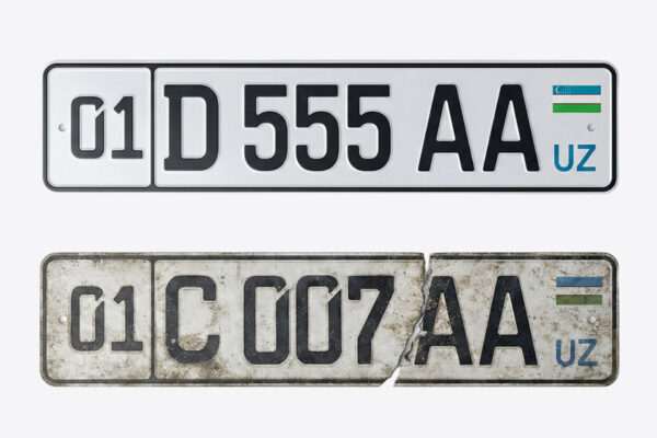 В Узбекистане запустили онлайн-замену номеров для авто