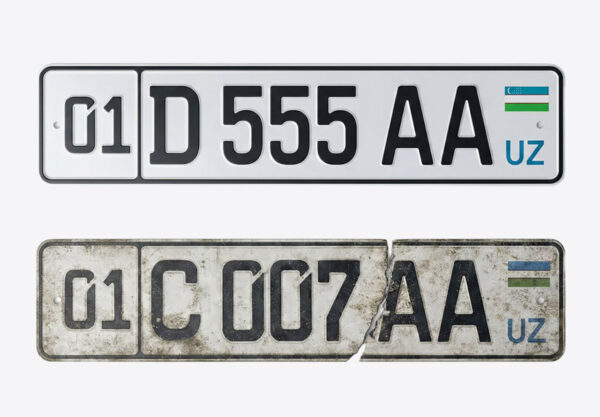В Узбекистане запустили онлайн-замену номеров для авто