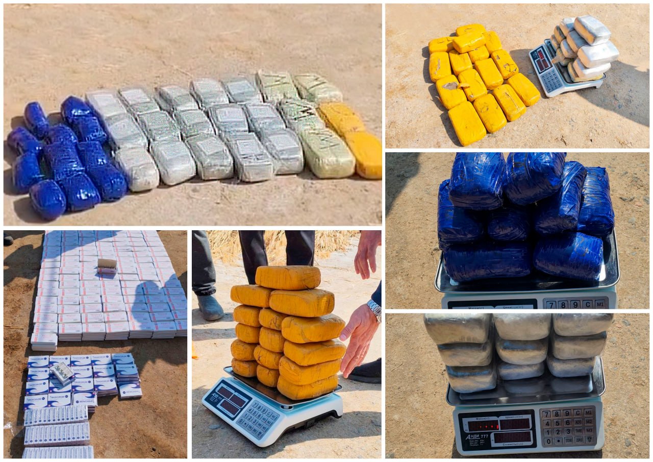 В Ферганской области на берегу Сырдарьи нашли наркотики на сумму до $1,5 млн