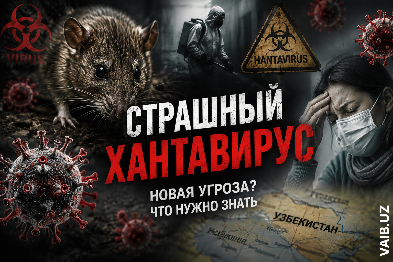 Новая «страшная болезнь»? Власти успокаивают: хантавируса в стране нет