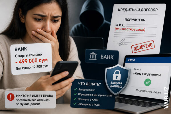 С вас списали чужой кредит: как узбекистанцы внезапно становятся поручителями без ведома