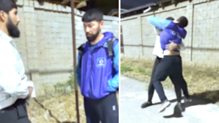 Пранк вышел из-под контроля. В Узбекистане блогеры устроили фейковое избиение курьера ради просмотров