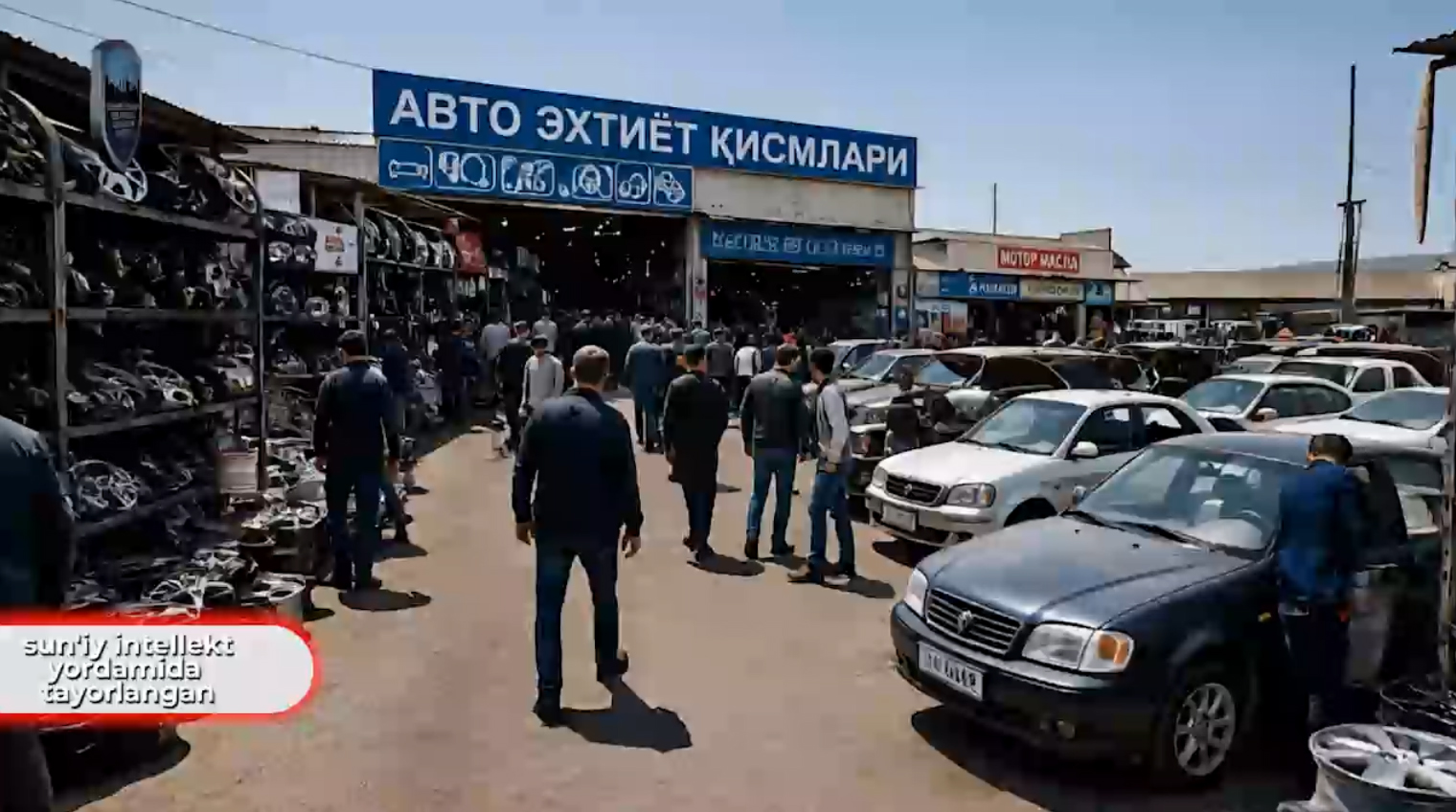 На авторынке Сергели началась охота на «сайгаков». Десятки перекупщиков попали под рейд