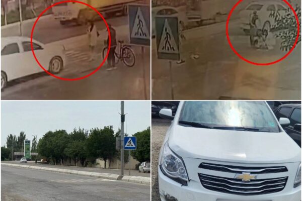 В Бухарской области сотрудник УБДД сбил девушку на пешеходном переходе