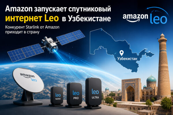 В Узбекистан придёт конкурент Starlink: Amazon запускает спутниковый интернет Leo В Узбекистан придёт конкурент Starlink: Amazon запускает спутниковый интернет Leo