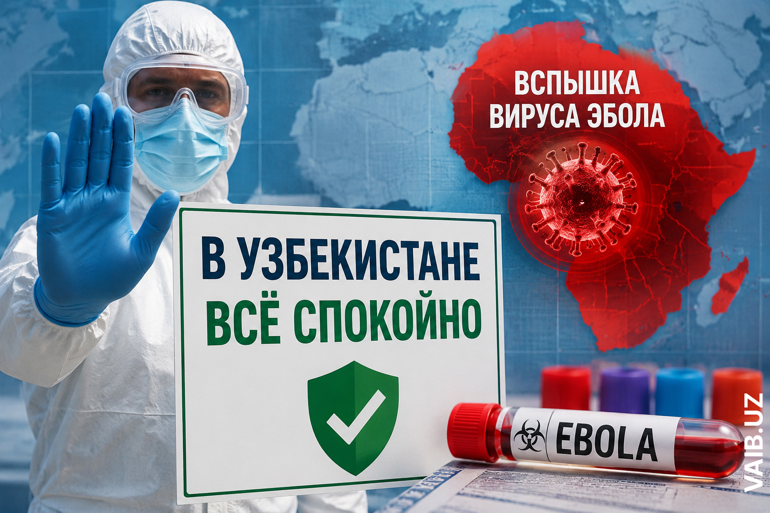 В Узбекистане всё спокойно. Власти успокоили граждан на фоне новостей о вспышке Эболы