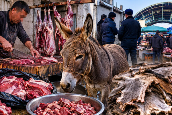 В Кашкадарье мужчина дважды попался на продаже ослиного мяса. И оба раза остался на свободе