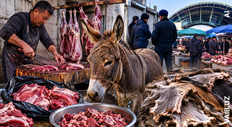 В Кашкадарье мужчина дважды попался на продаже ослиного мяса. И оба раза остался на свободе