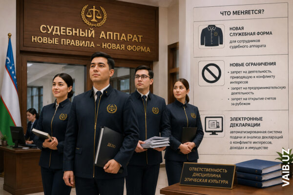 В судах Узбекистана появится новая форма. Чиновники решили: людей в костюмах недостаточно В судах Узбекистана появится новая форма. Чиновники решили: людей в костюмах недостаточно