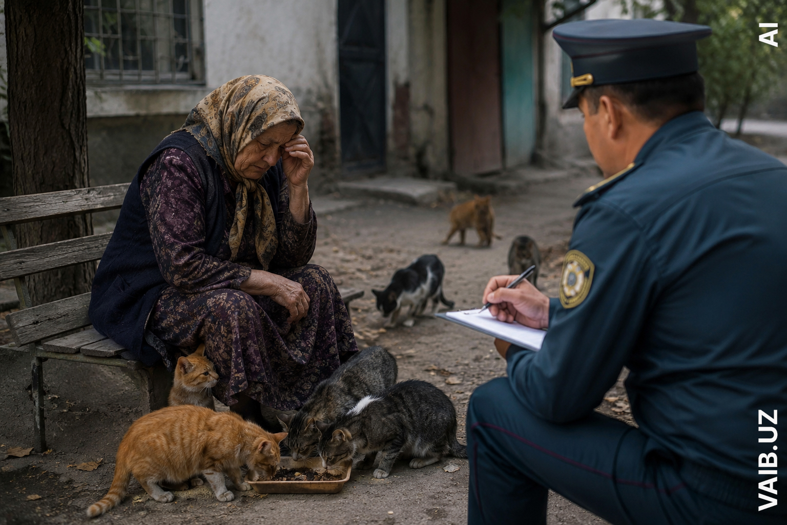«Мне очень жаль бездомных кошек». В соцсетях опубликовали объяснительную умершей пенсионерки из Чирчика, которую оштрафовали за кормление кошек