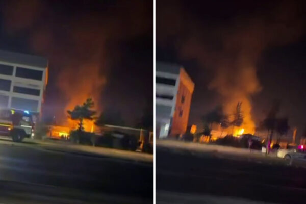 Взрыв на газовой заправке под Ташкентом. Три человека пострадали Взрыв на газовой заправке под Ташкентом. Три человека пострадали