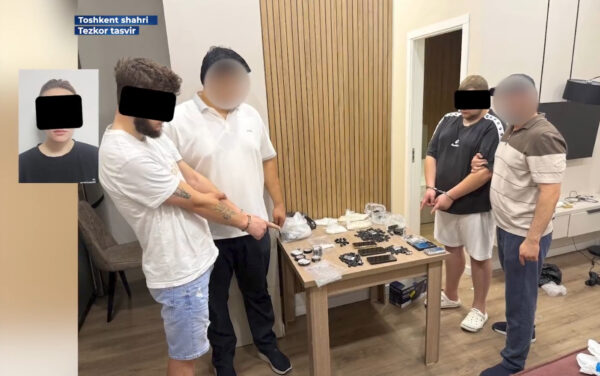 В Ташкенте задержали группу граждан Украины с почти 2,5 килограммами наркотиков