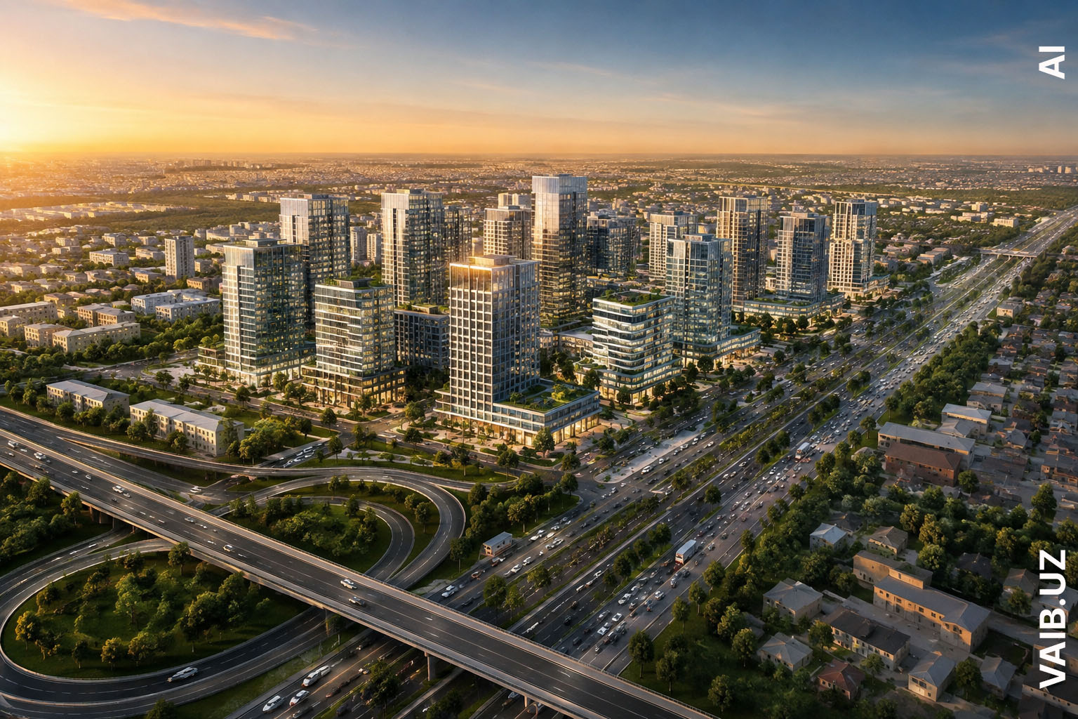 В Ташкенте появится ещё один City: в Бектемире планируют масштабную застройку на 58 гектарах