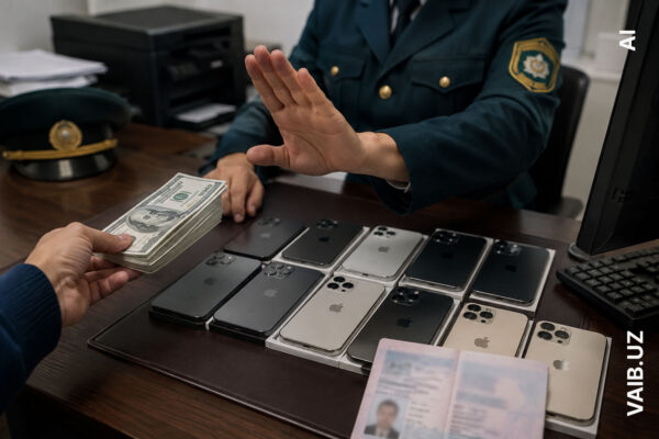 По 300 долларов за iPhone. В Ташкенте задержали таможенника, помогавшего оформлять "серые" смартфоны