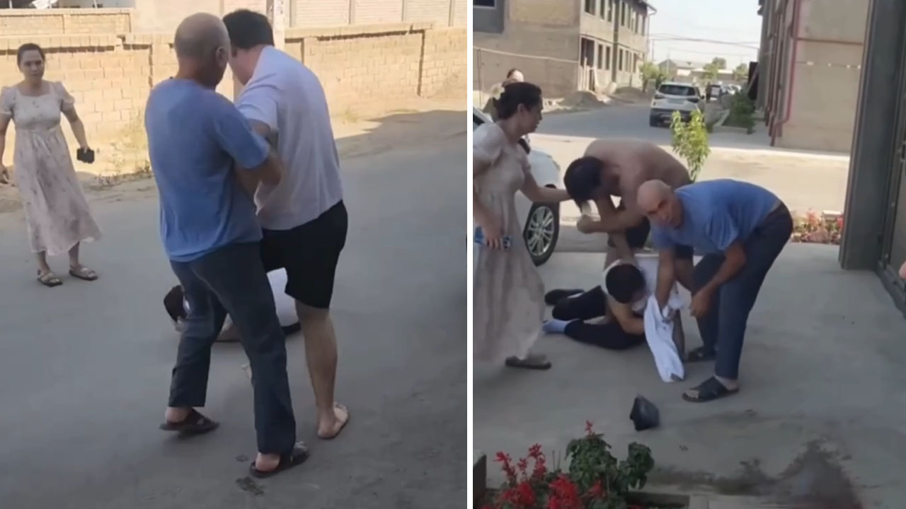 Пришёл увидеться с детьми и оказался в центре драки: в Ташкенте двое мужчин избили бывшего зятя