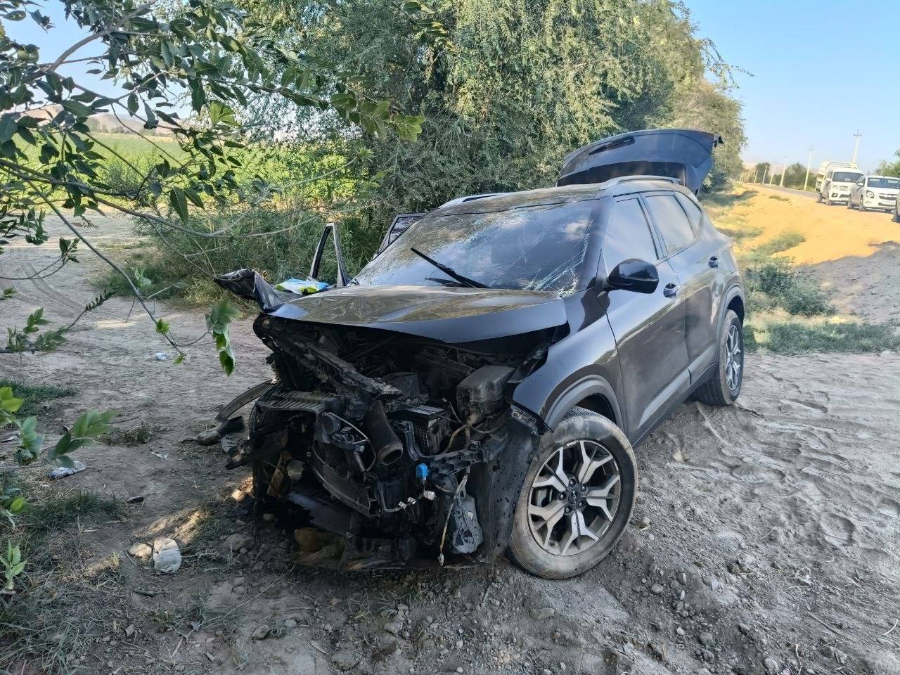 Хоким Зафарабадского района попал в ДТП вместе с сыном: что известно
