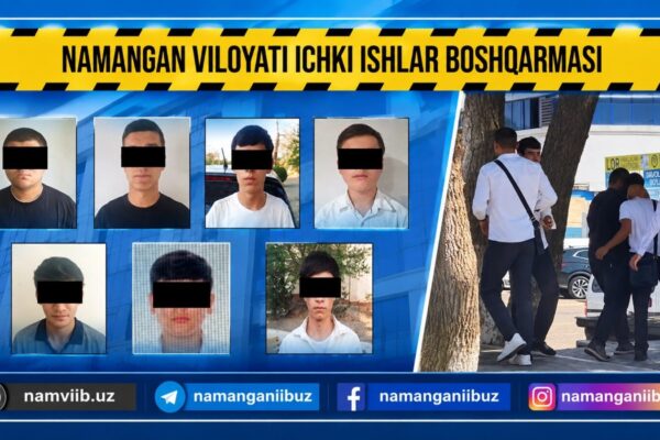 Подростки устроили гоп-стоп у техникума в Намангане Подростки устроили гоп-стоп у техникума в Намангане