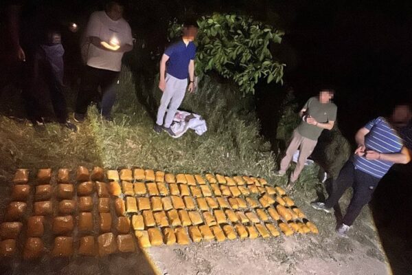 Клад на 10 миллионов долларов: в поле под Ташкентом нашли почти 95 килограммов гашиша