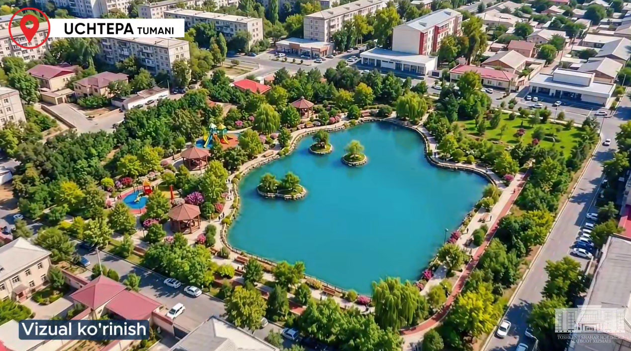 Почти курорт: в Учтепинском районе Ташкента создают новое озеро