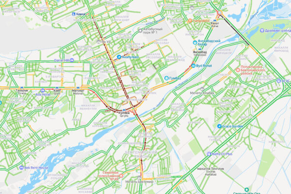 Мост у Водника закрыли. Фергана йули передаёт пламенный привет