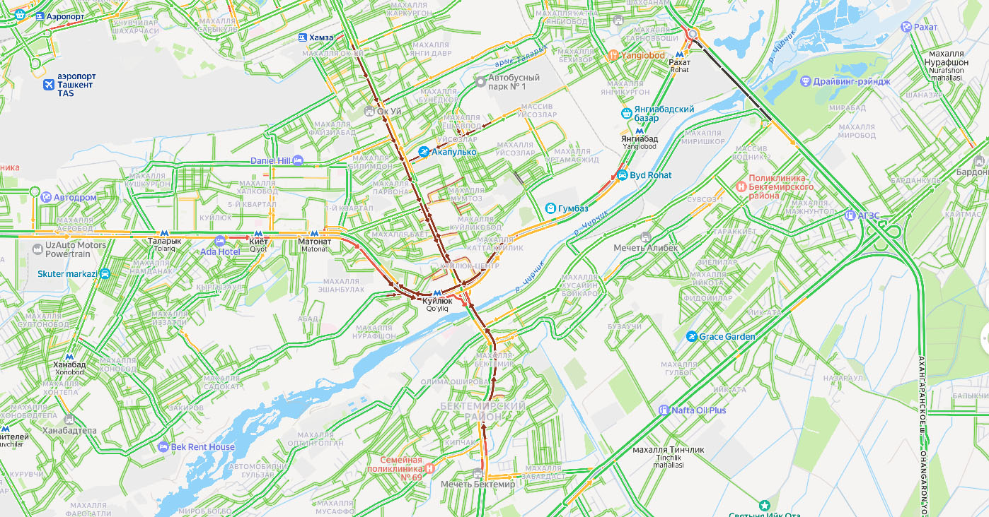 Мост у Водника закрыли. Фергана йули передаёт пламенный привет