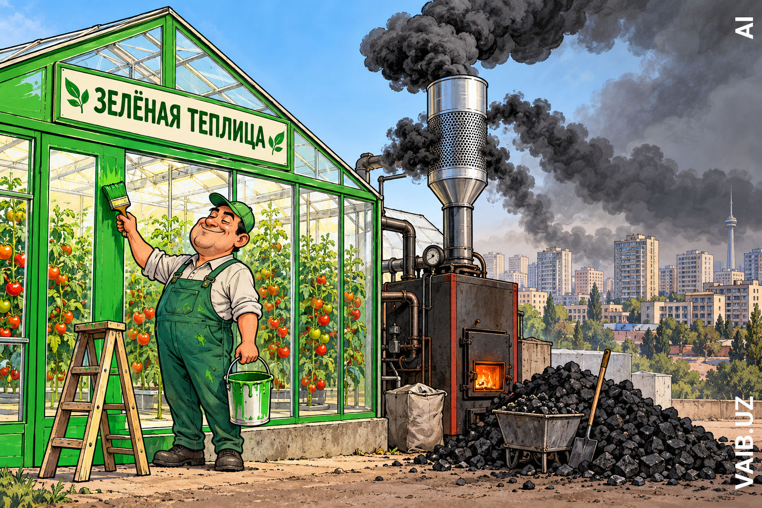 «Зелёные теплицы» на угле? Владельцы теплиц ищут способ остаться в столичном регионе
